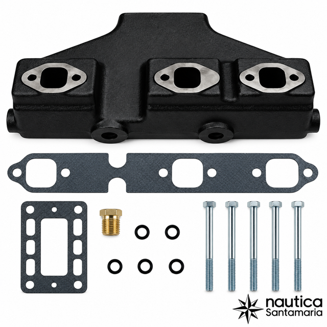 Collettore e Riser Volvo Penta V6 fino al 1993