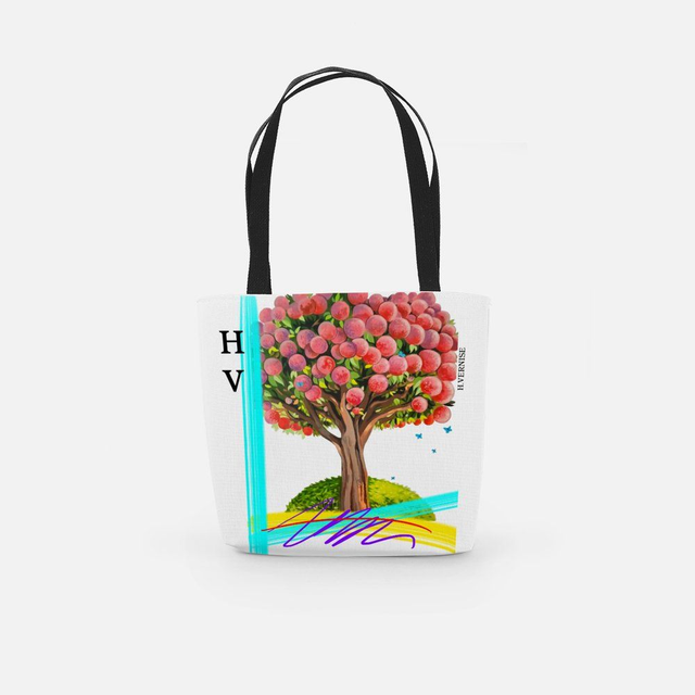 I-a.7 - Grand cabas signé " Mon arbre secret " à logo