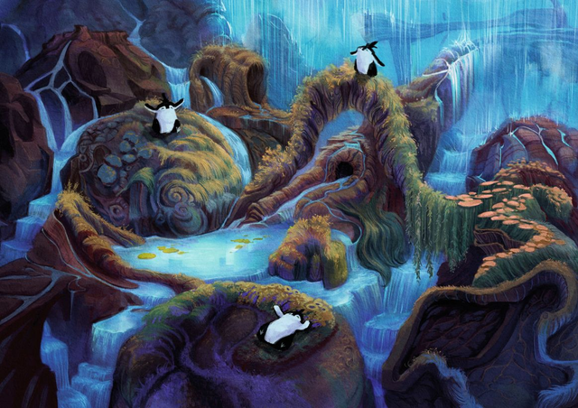 Impression A4 Cascade des Rêveurs