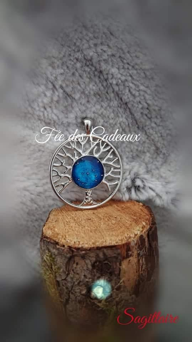 Pendentif "Constellation Arbre de Vie" Sagittaire 