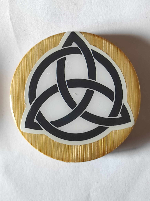 Décapsuleur noeud celtique Trinity magnétique frigo