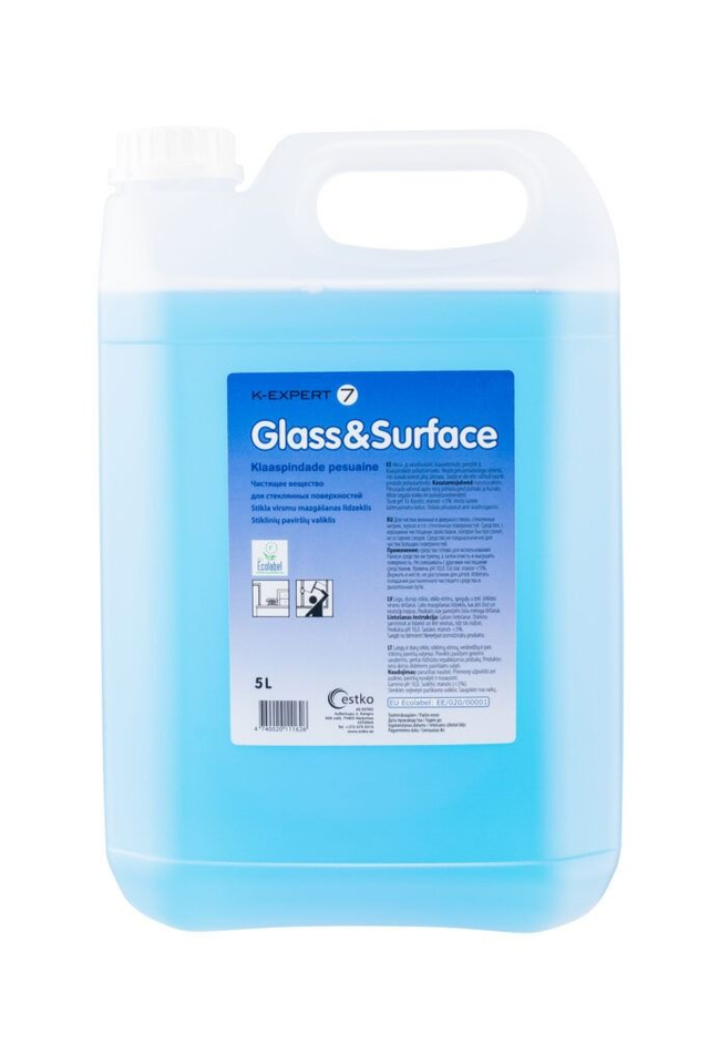 K-Expert 7 Glass&Surface klaaspindade pesuaine, KE7