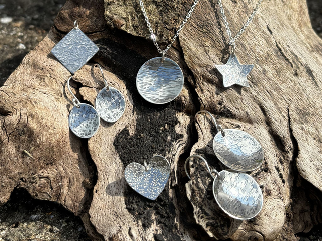 14/3/26 - Silver earring and pendant workshop - Saturday 14th March 2026