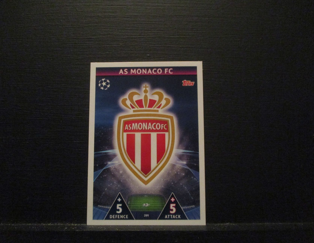 AS MONACO FC - UEFA Champions League Match Attax 2018/19 Original Trading Card #289