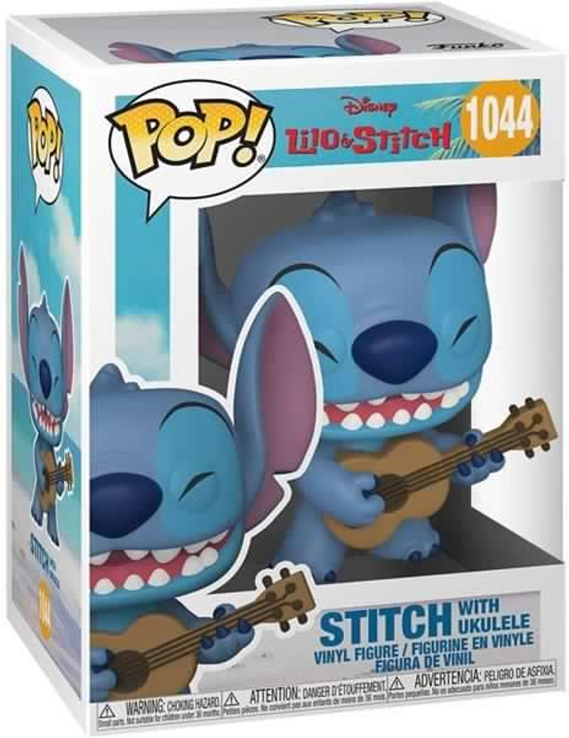 Funko - DISNEY - POP Funko 1044 - Stitch with Ukulele