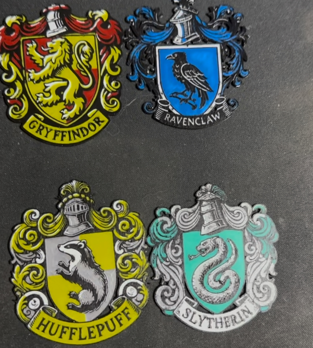 Emblème Maison Poudlard - Impression 3D