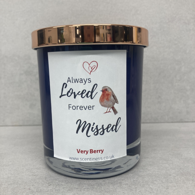 Very Berry Robin Large Jar Candle