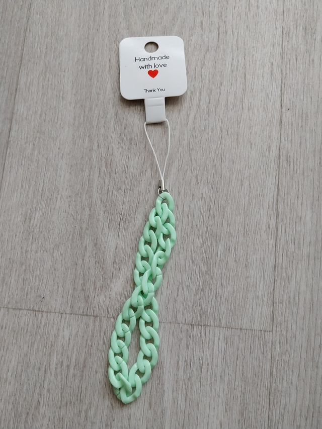 Mini Chaîne de Téléphone Vert Pâle