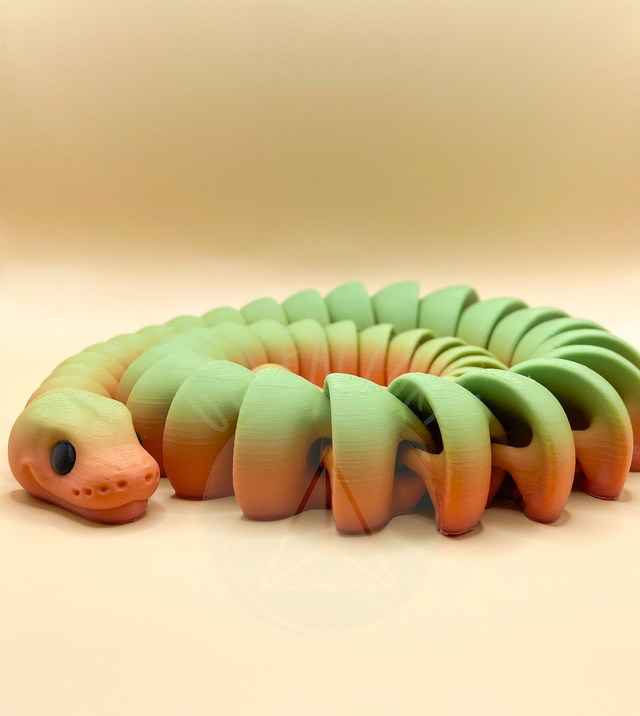Grand serpent articulé modèle unique