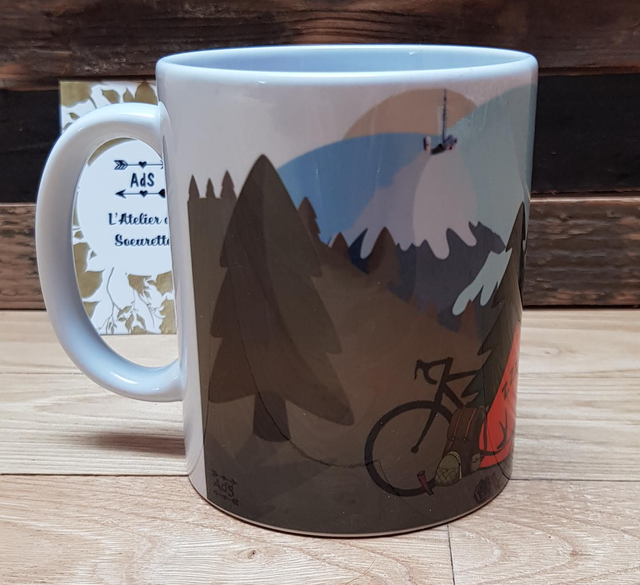 Mug - Ours tranquille dans les Pyrénées (1e)