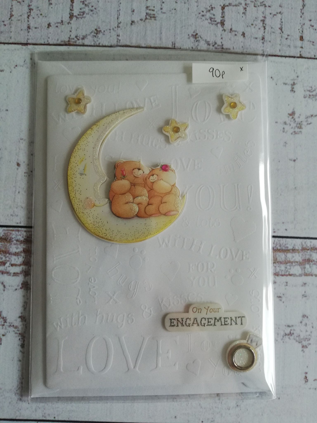 Forever Friends Engagement Greeting Cards 