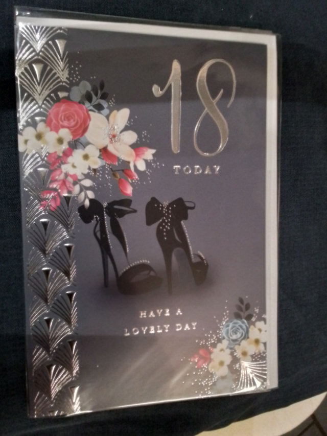 18th Birthday Modern Card