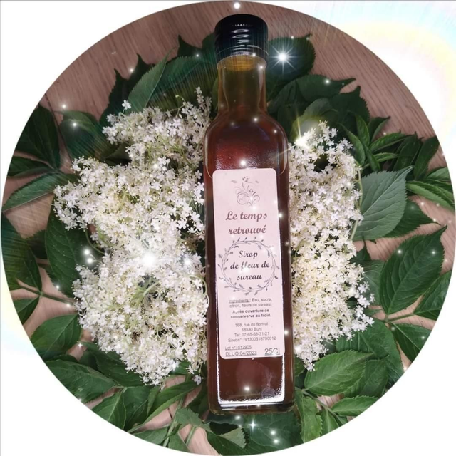 Sirop Fleurs De Sureau 25cl