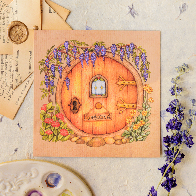 &quot;Welcome to Fairyland&quot; postcard