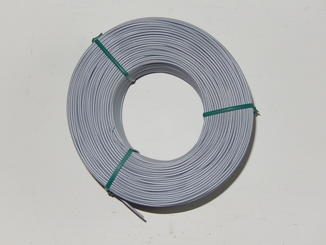 câble souple gris grau 100ml 0,14mm² Herkat 3678