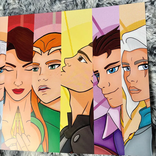 Vox Machina A4 Print: Critical Role Fan Art