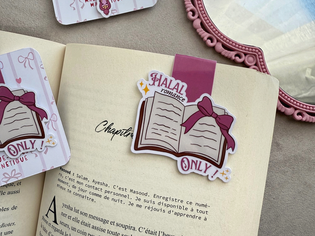 Marque-pages magnétique - Halal romance only