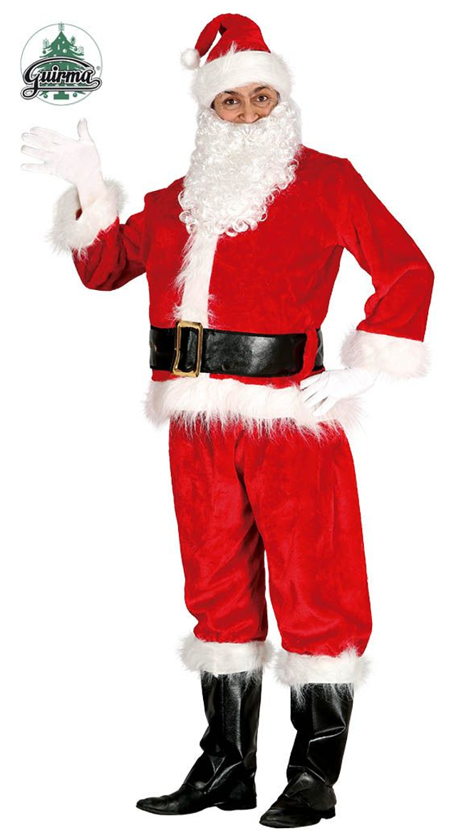 NATALE , COSTUME BABBO NATALE 52/54 LUJO LUX