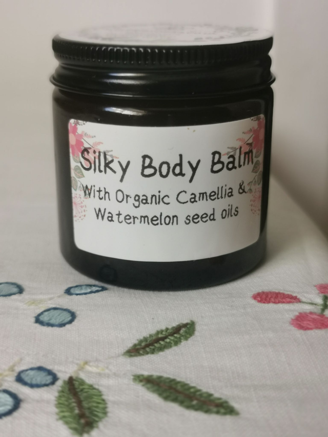 Silky Body Balm with organic Camellia &amp; Watermelon seed oil  60ml