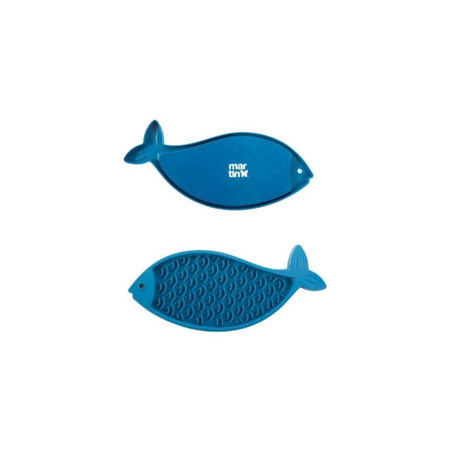 Tapis de léchage "poisson" silicone pour chat - Martin