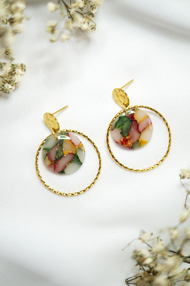 Coloris automne - Boucles Jupiter