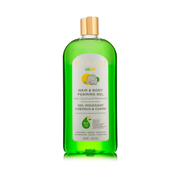 Makari Bebe Hair and Body Foaming Gel 500 ml