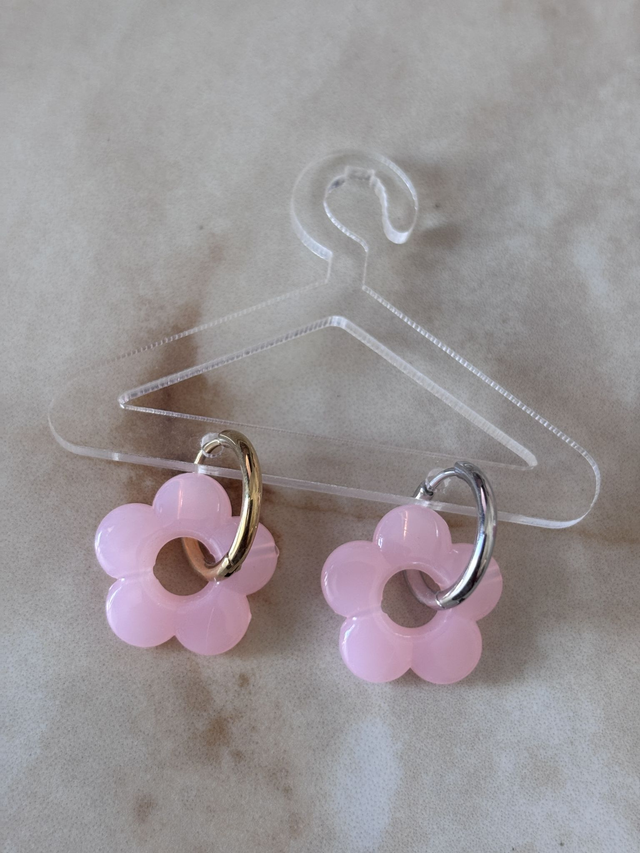 Boucles d'oreilles - Grande fleur