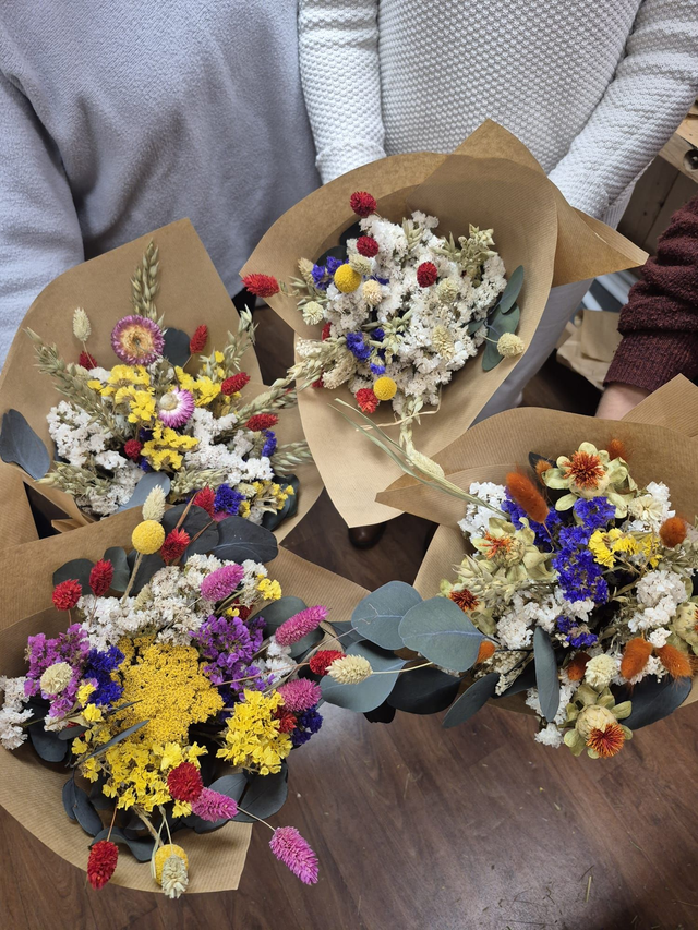 Atelier Bouquet de fleurs séchées