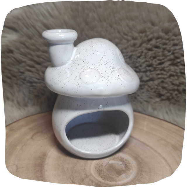 Champignon fumant - Blanc