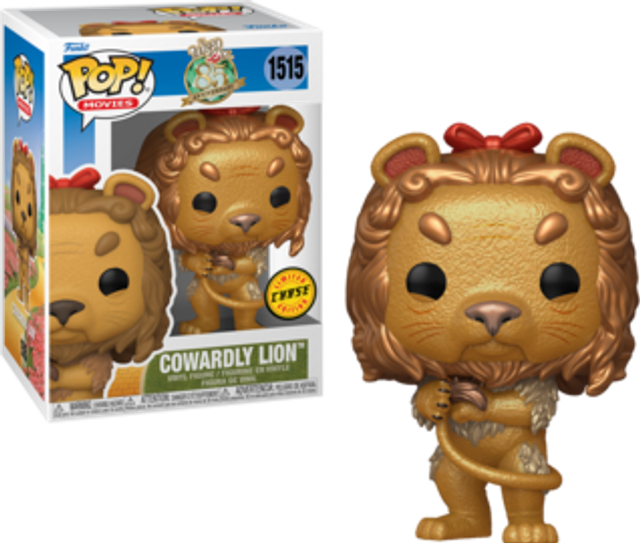 The Wizard of Oz: Cowardly Lion (Chase Variant) Pop! #1515