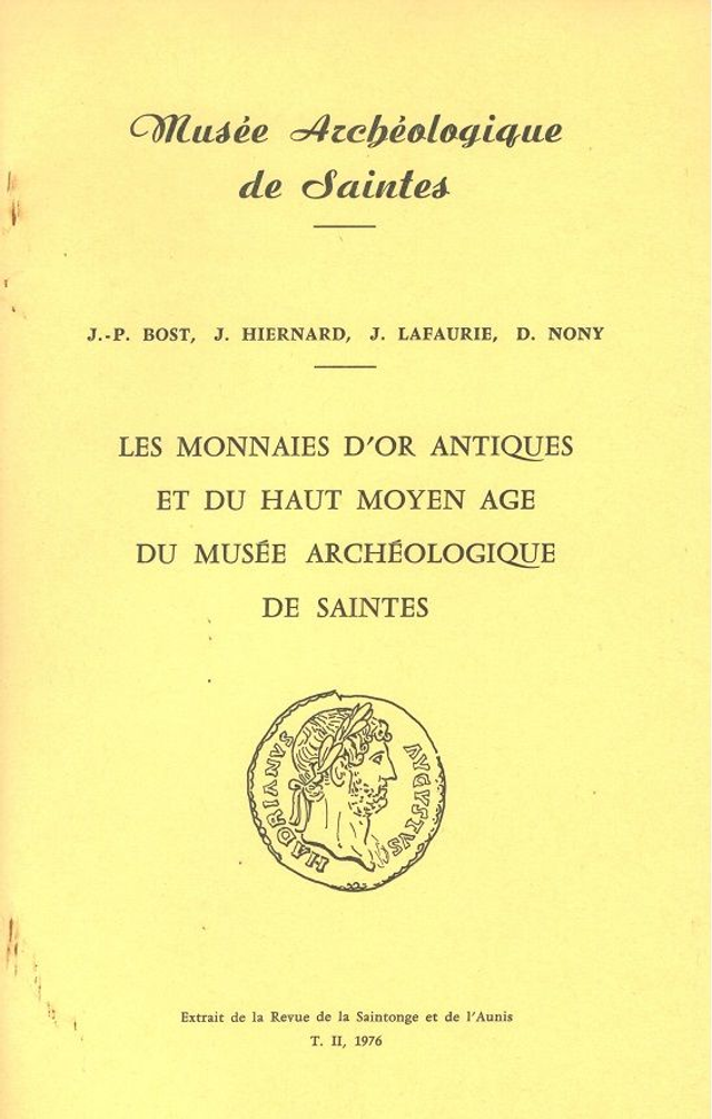 Les monnaies d'or - Musée archéologique de Saintes