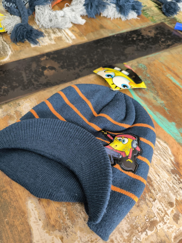 BONNET CASQUETTE BOB L'ÉPONGE 