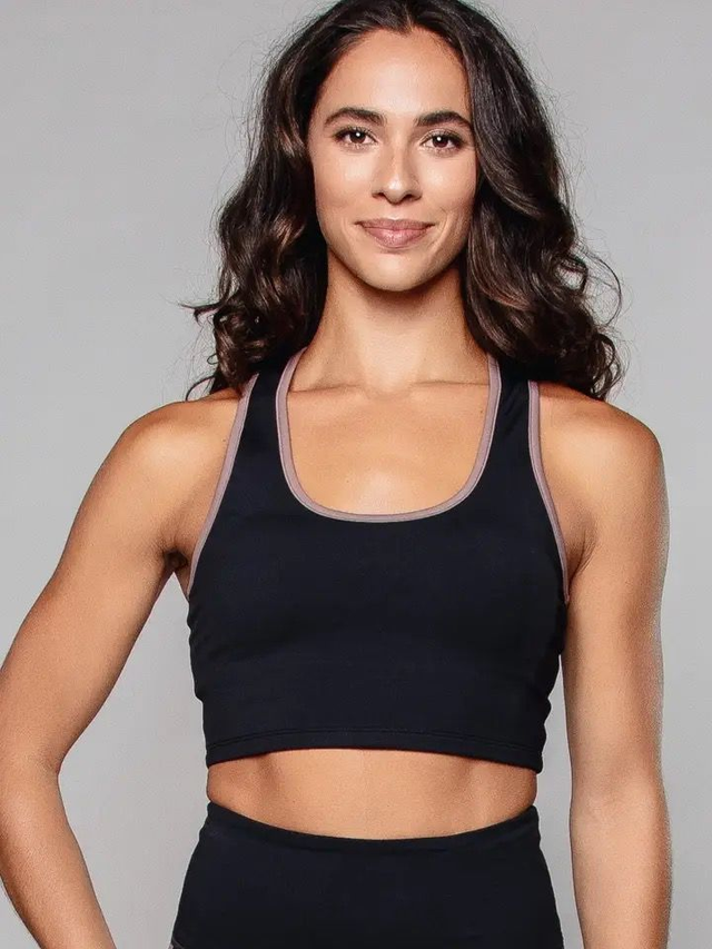 Born Nouli Stride Piped Tank Bra