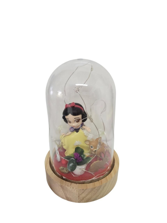 Petite cloche lumineuse Blanche neige  
