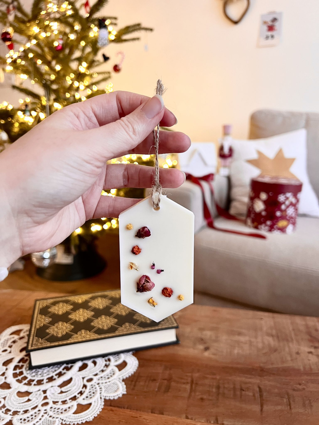 🎄 Suspension parfumée Sucreries - 2 en 1