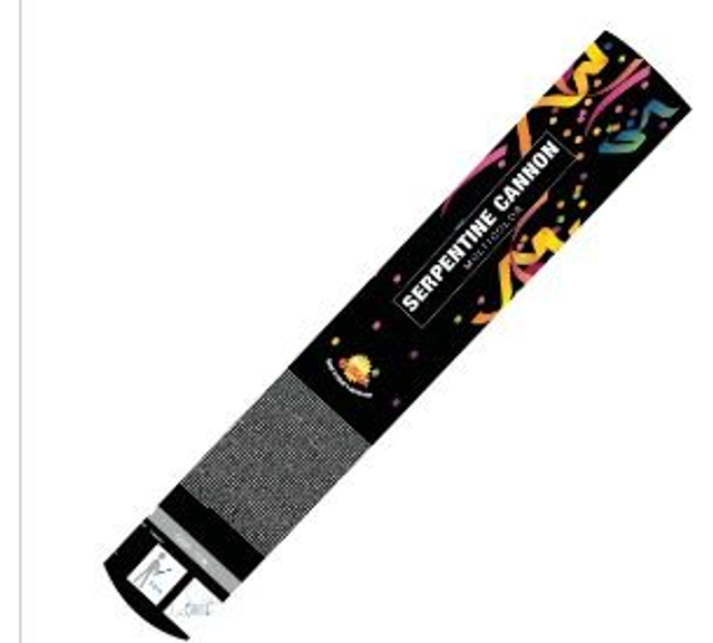 PARTY ,  CANNONE 40 CM STELLE FILANTI COLORATE