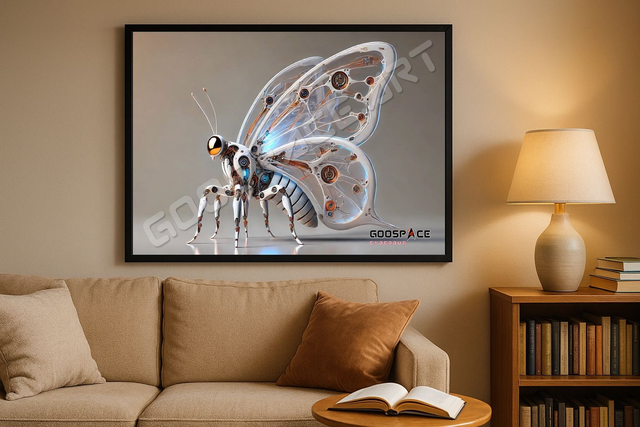 Cadre Papillon Cybernétique (05)