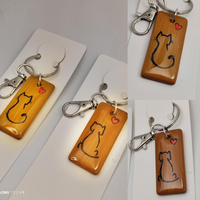 Portachiavi Pet Bambù 