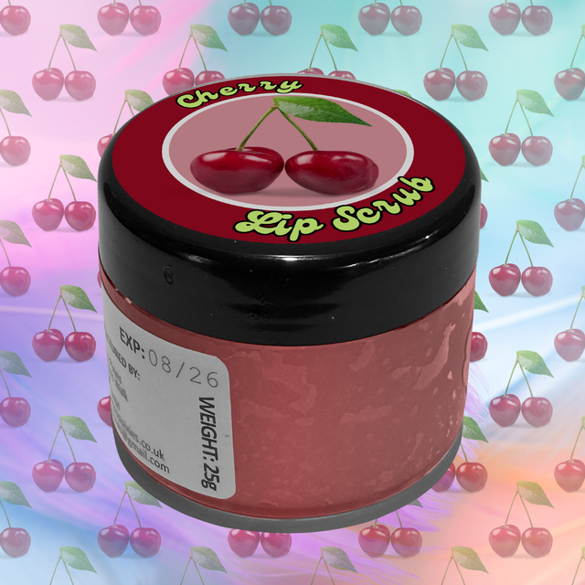 Cherry Flavour Lip Scrub (25g)