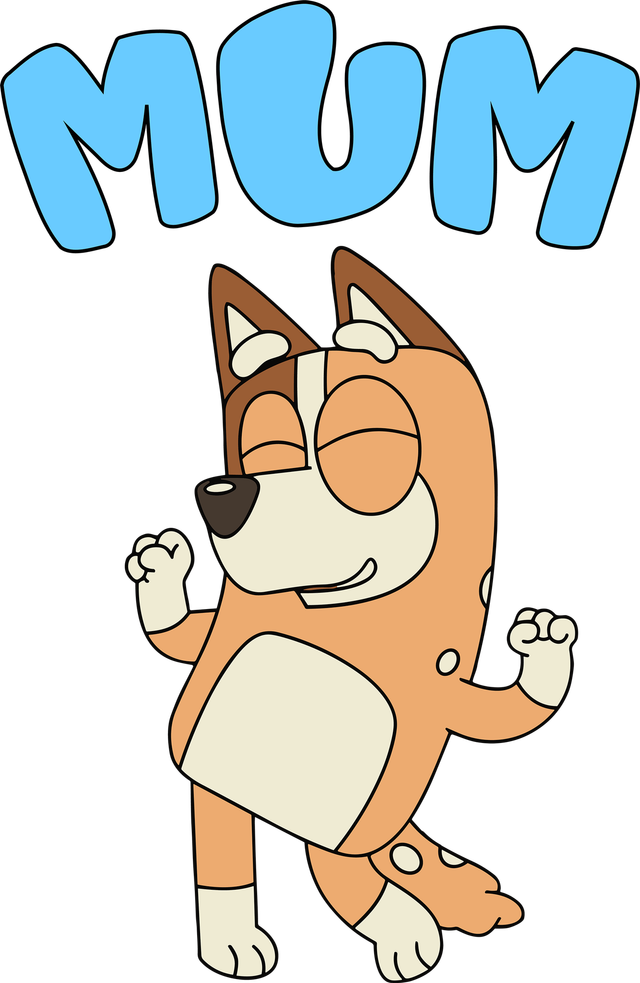 Bluey Mum DTF  