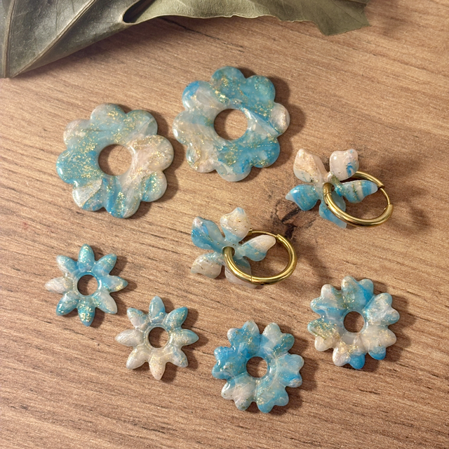 Charms quartz/topaze