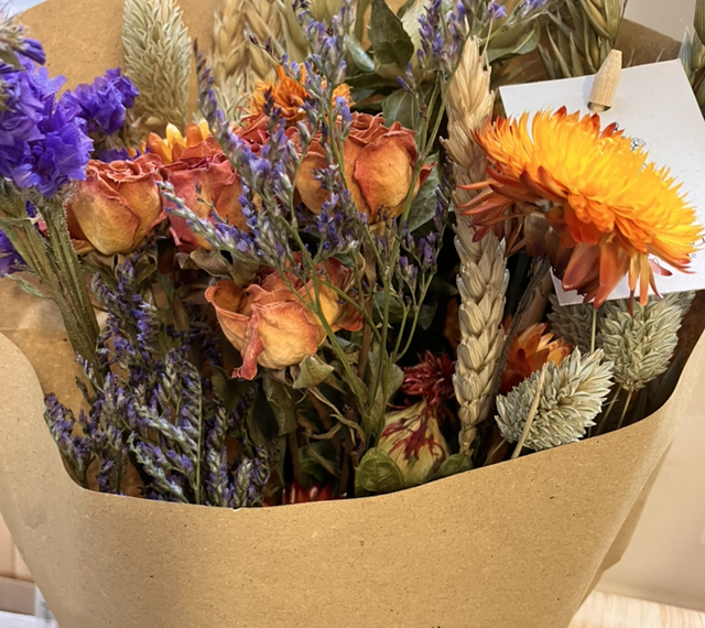 Dried Wild Flowers by Floriette Cosy Cottage Bouquet