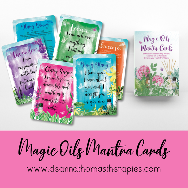 Magic Oils Mantra Cards