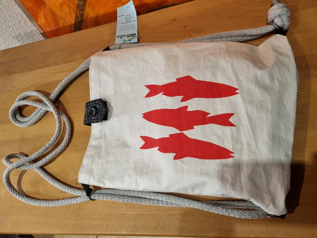 Einkaufstasche mit Rucksackfunktion