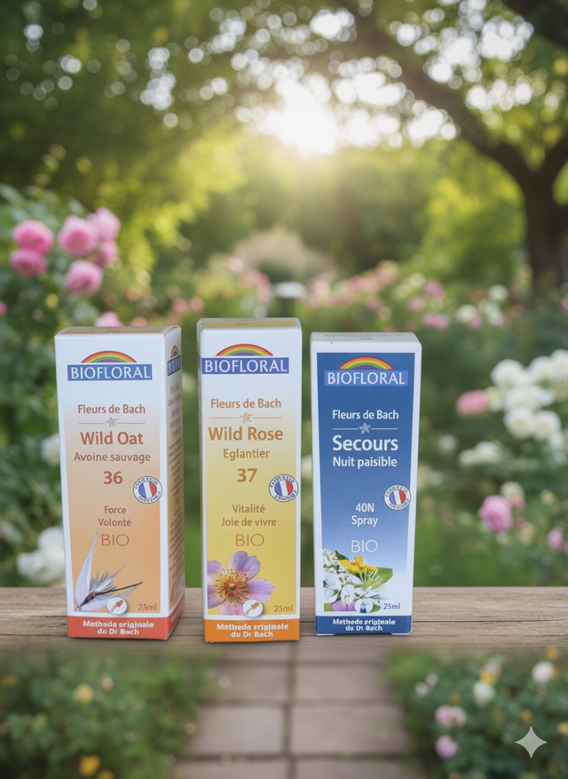 Fleurs de Bach gouttes 25 ml (Biofloral)