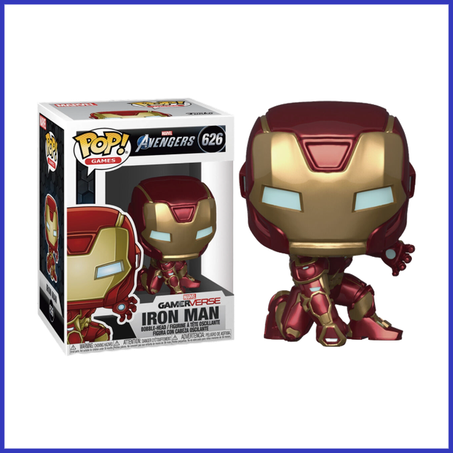 POP figure Marvel Avengers Game Iron Man Stark Tech Suit #626