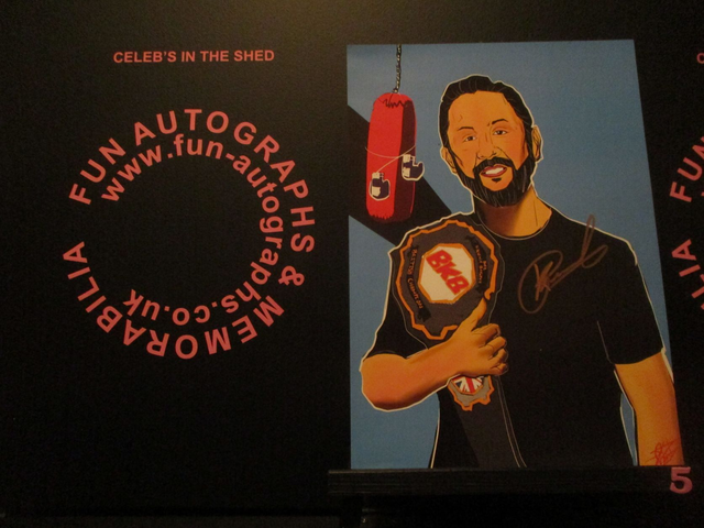 Kevin 'Green Machine' Greenwood Limited Edition Signed A4 Comic Style Drawing Print (5)