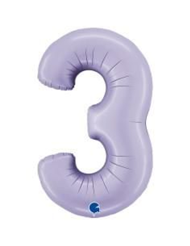 Numero 3 Satin Lilla 