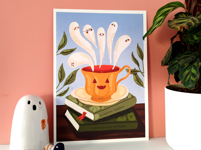 Fantômes à l'heure du thé · A4