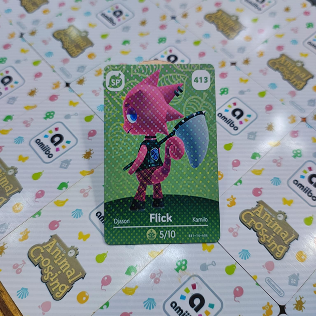 Tarjeta Amiibo Flick / Animal Crossing 413